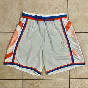 Nike DNA DriFit White and Blue Men's Athletic Shorts